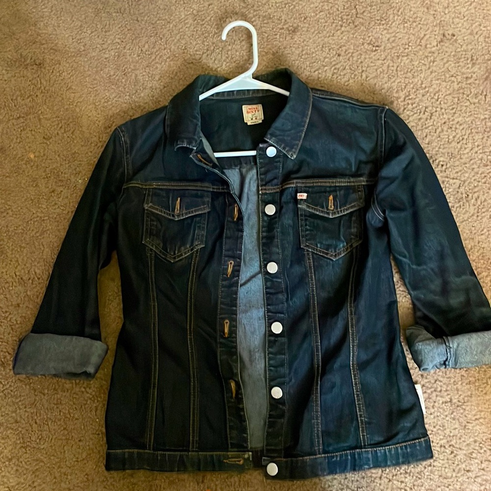 Beloved lightly worn miss sixty’s jean jacket